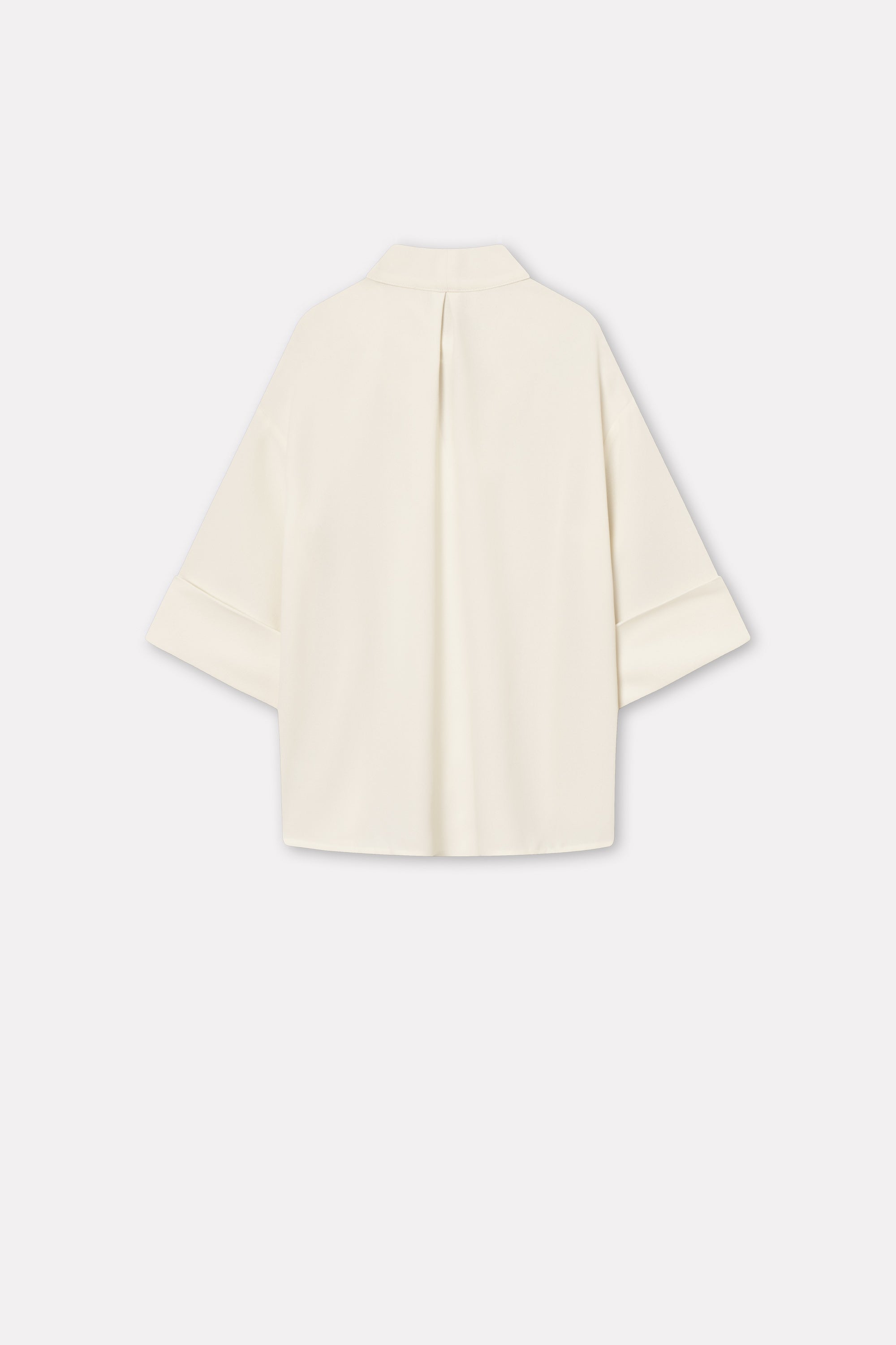 Mark Kenly Domino Tan Siva Crepe Georgette Blouses IVORY