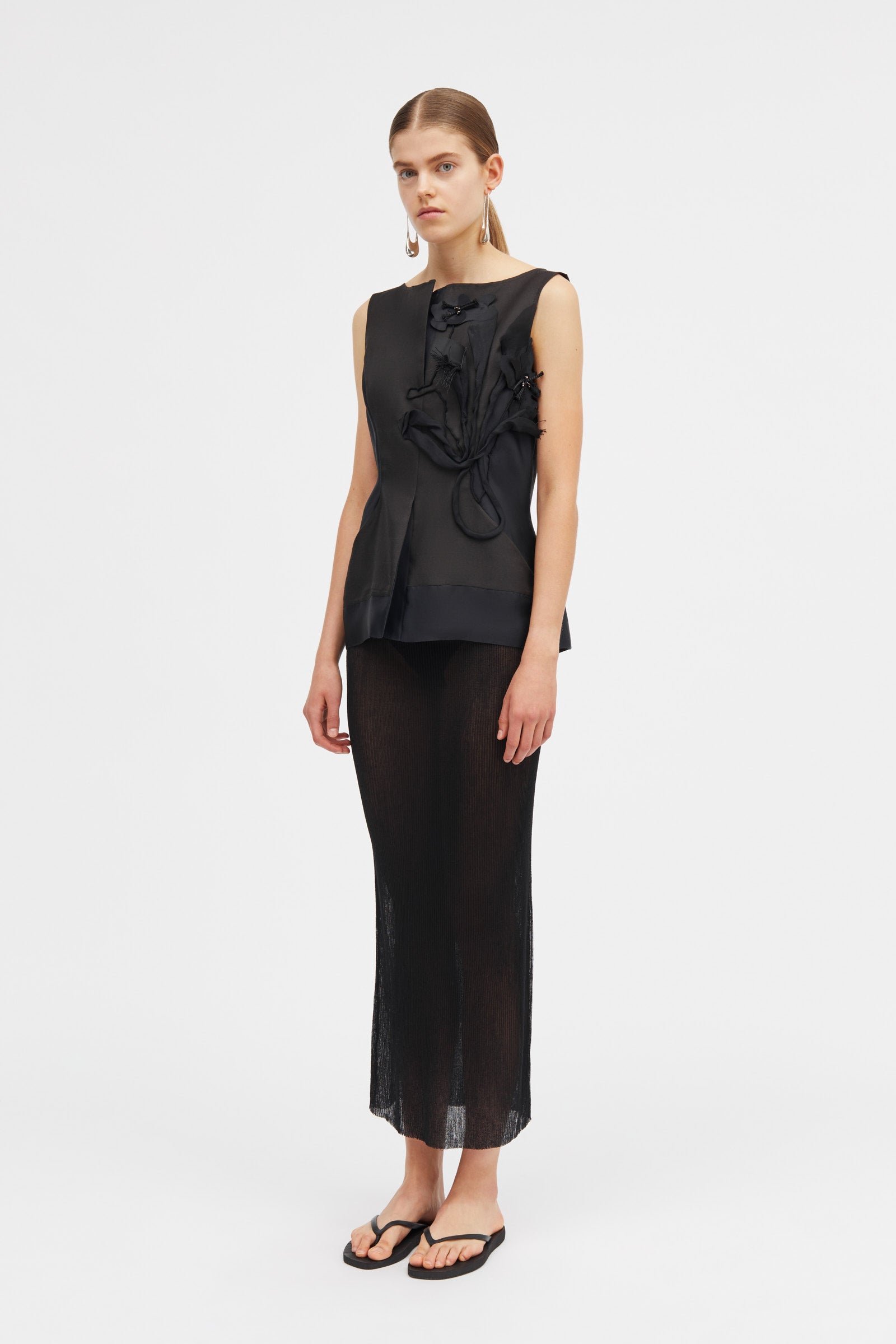 MKDT Studio Tami-atelier Top Tops BLACK
