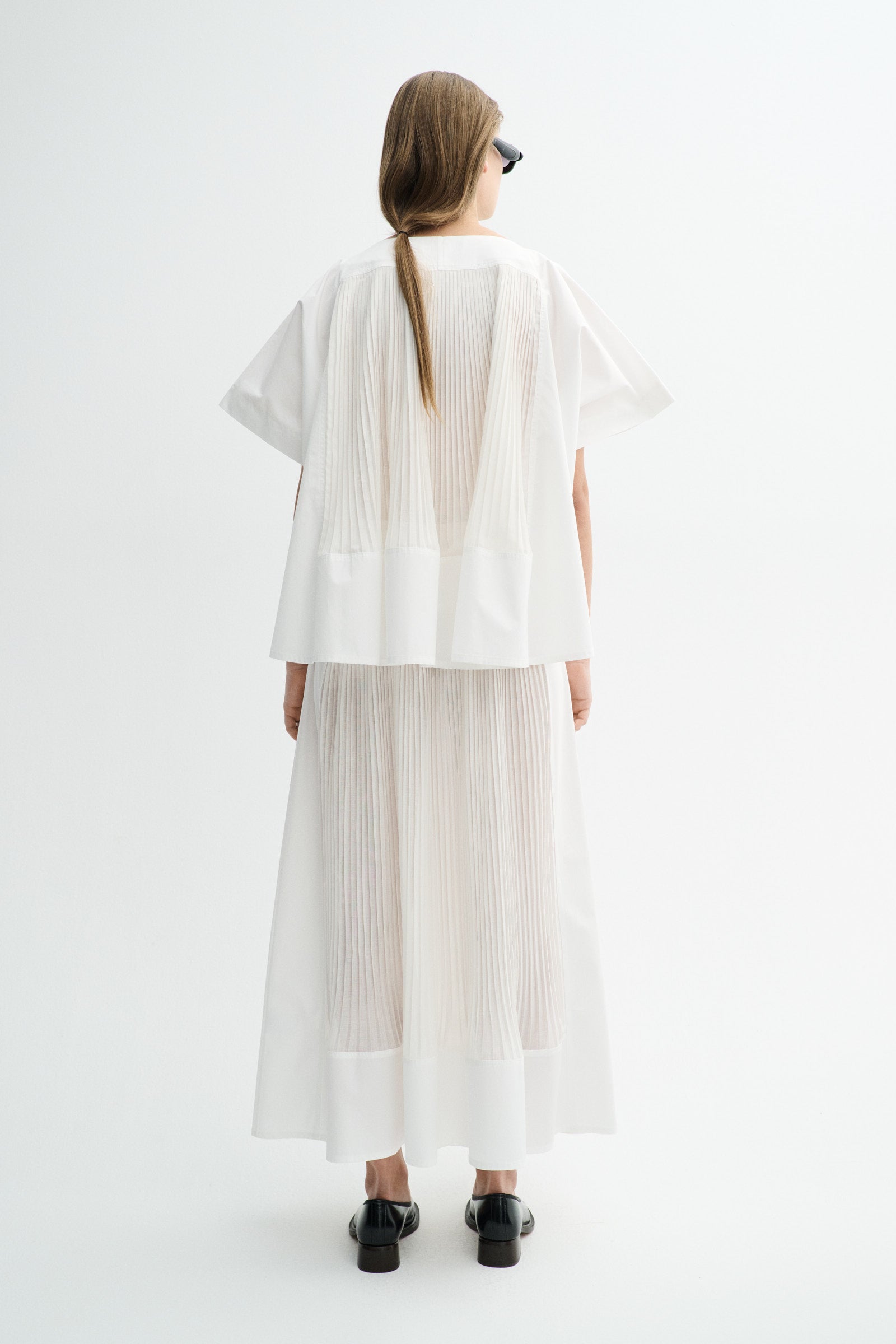 MKDT Studio BEBEL COTTON POPLIN Shirts WHITE