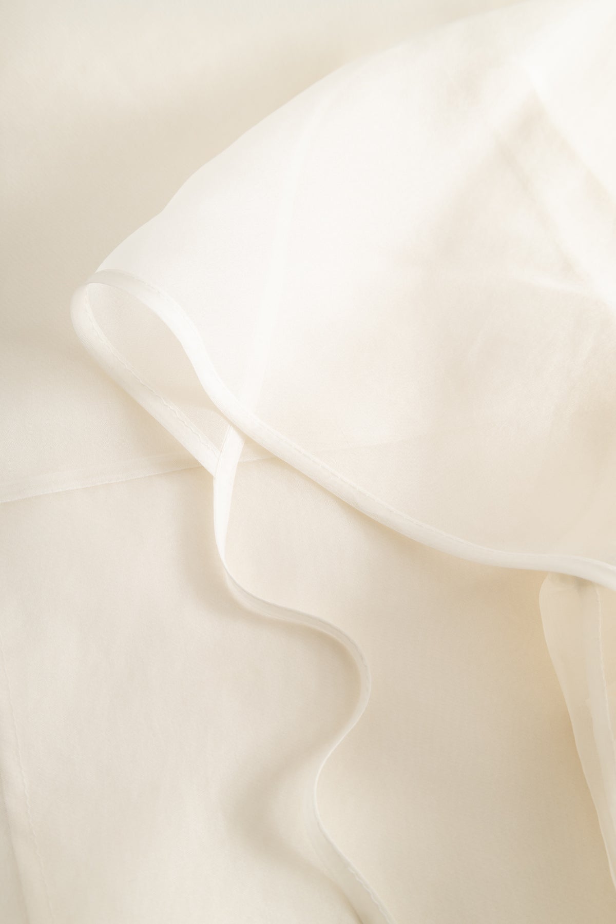 MKDT Studio BREN SILK ORGANZA Blouses IVORY QUARTZ