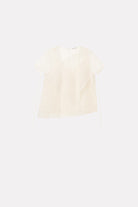 MKDT Studio BREN SILK ORGANZA Blouses IVORY QUARTZ
