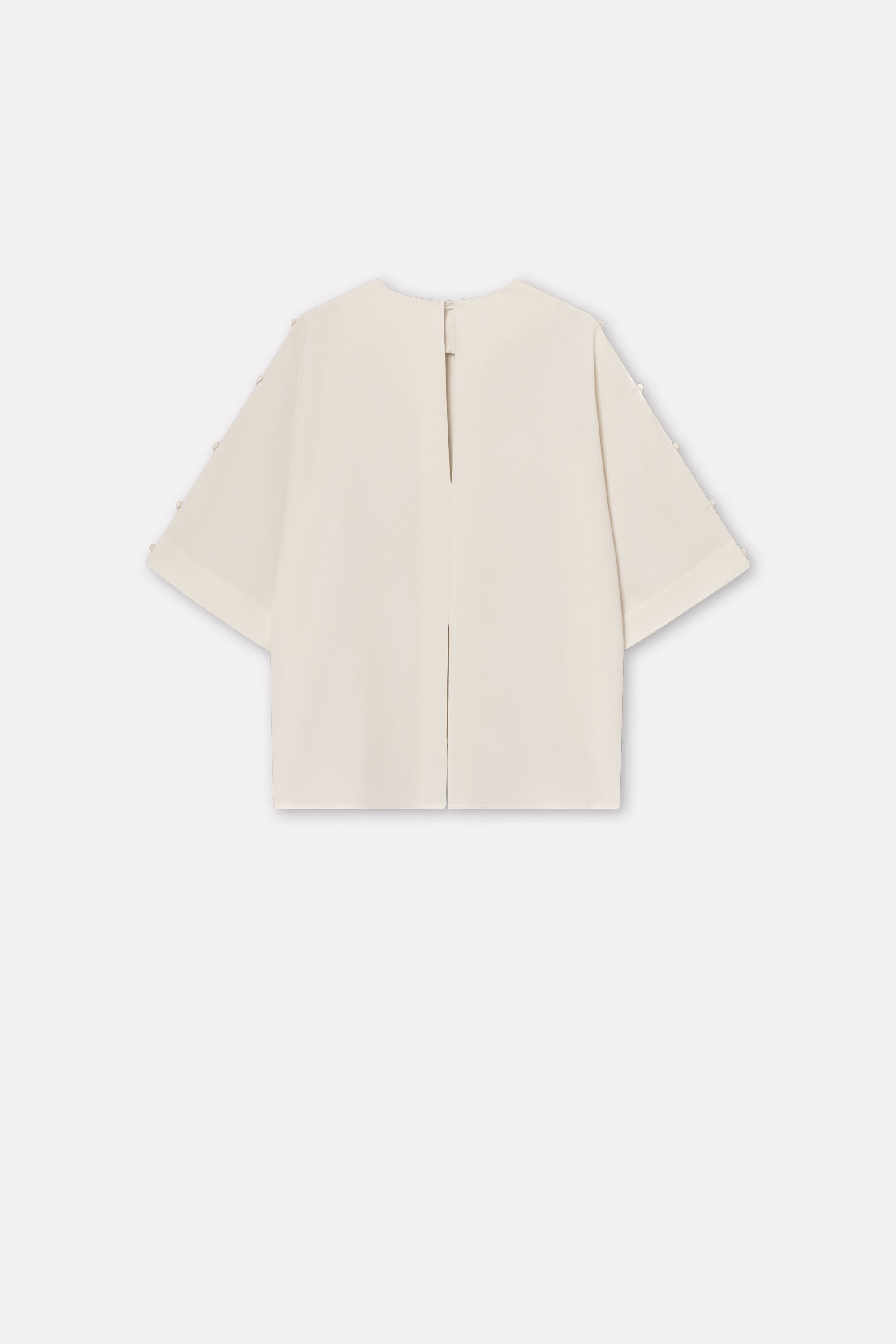 Mark Kenly Domino Tan Bayla Crepe Georgette Blouses IVORY