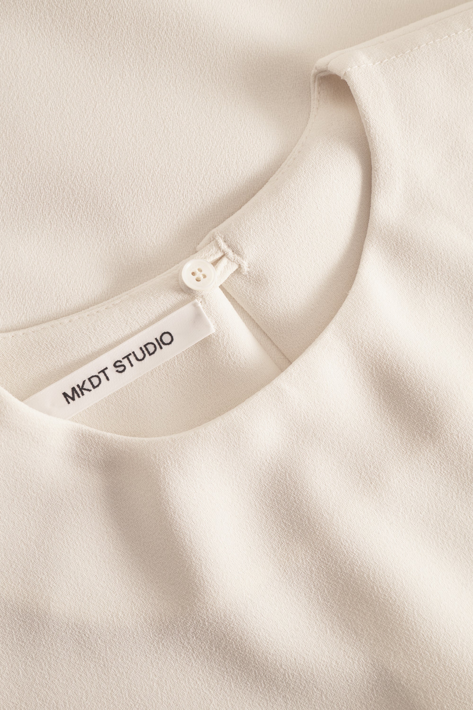 Mark Kenly Domino Tan Bayla Crepe Georgette Blouses IVORY