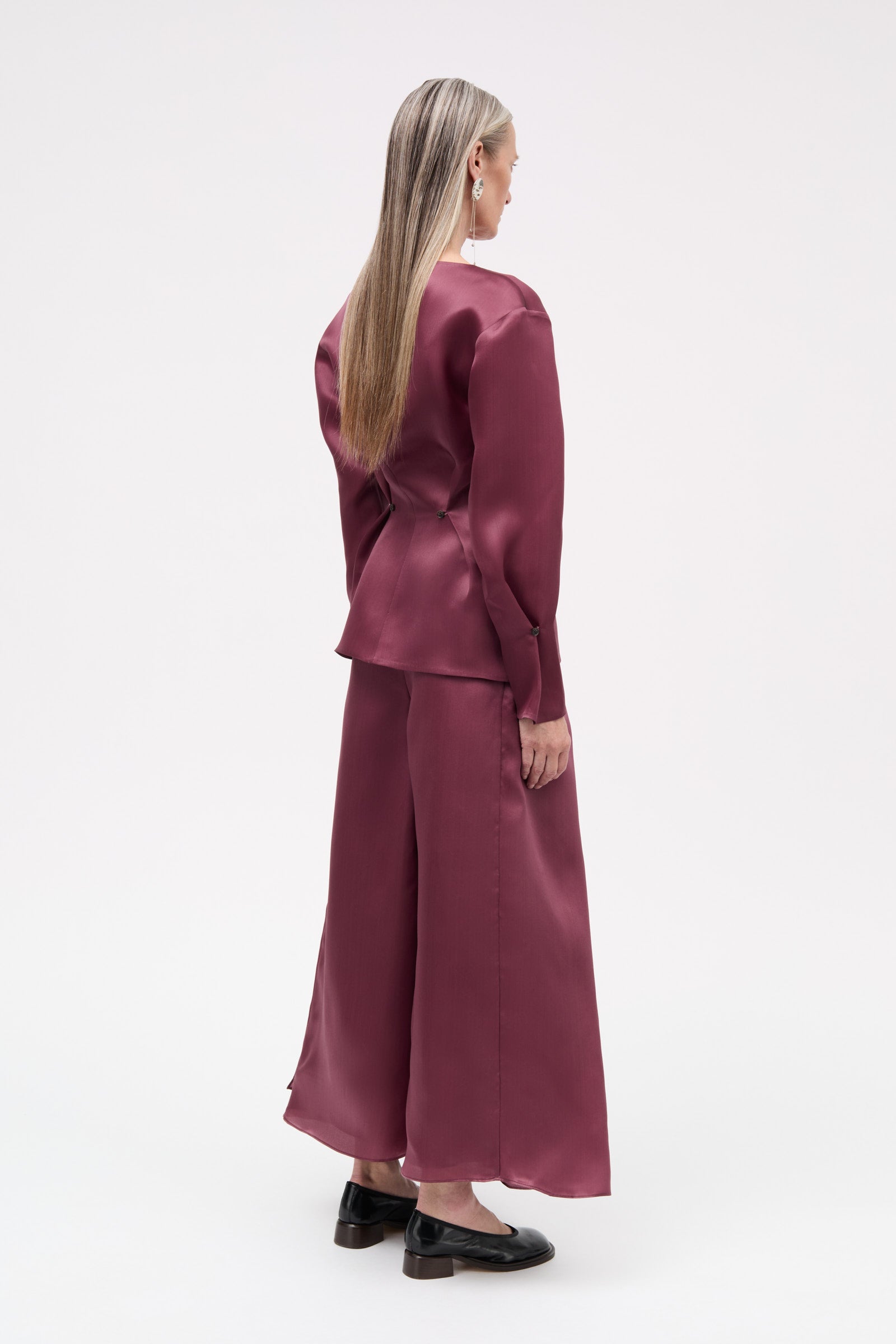MKDT Studio Bemma-atelier Silk Blouses BERRY