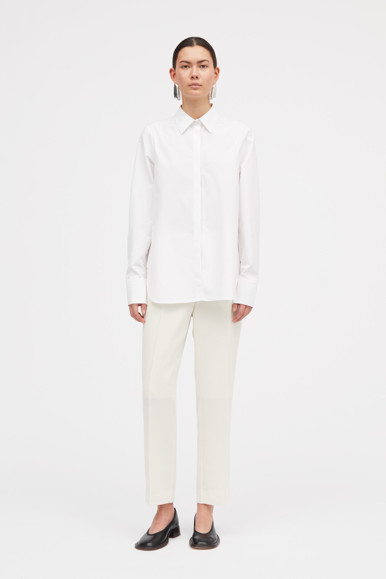 MKDT Studio Bertine Shirt Shirts WHITE