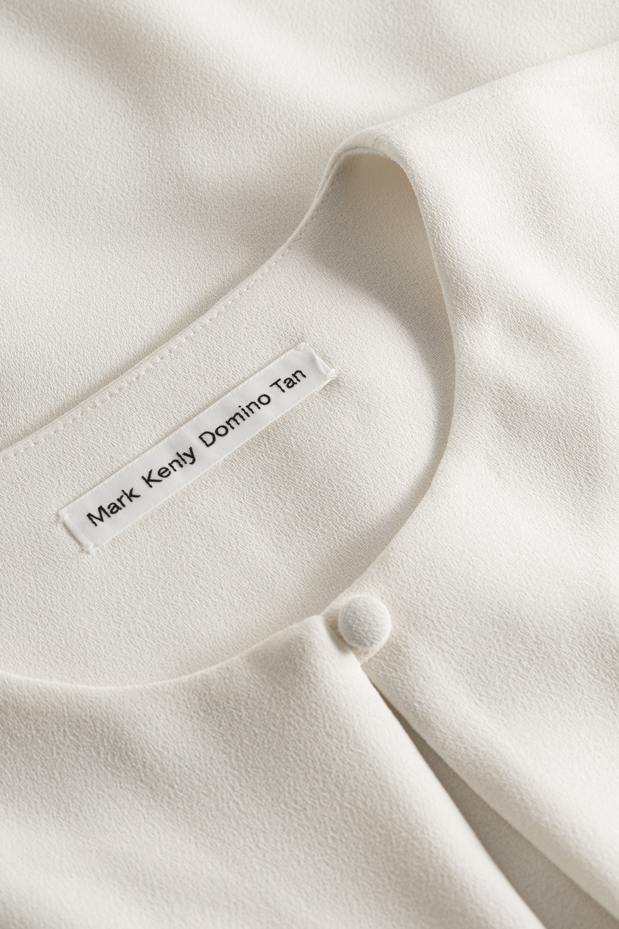MKDT Studio Betty Crepe Georgette Blouses IVORY