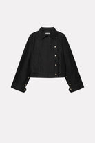 MKDT Studio CALYPSO BLACK DENIM Coats BLACK DENIM