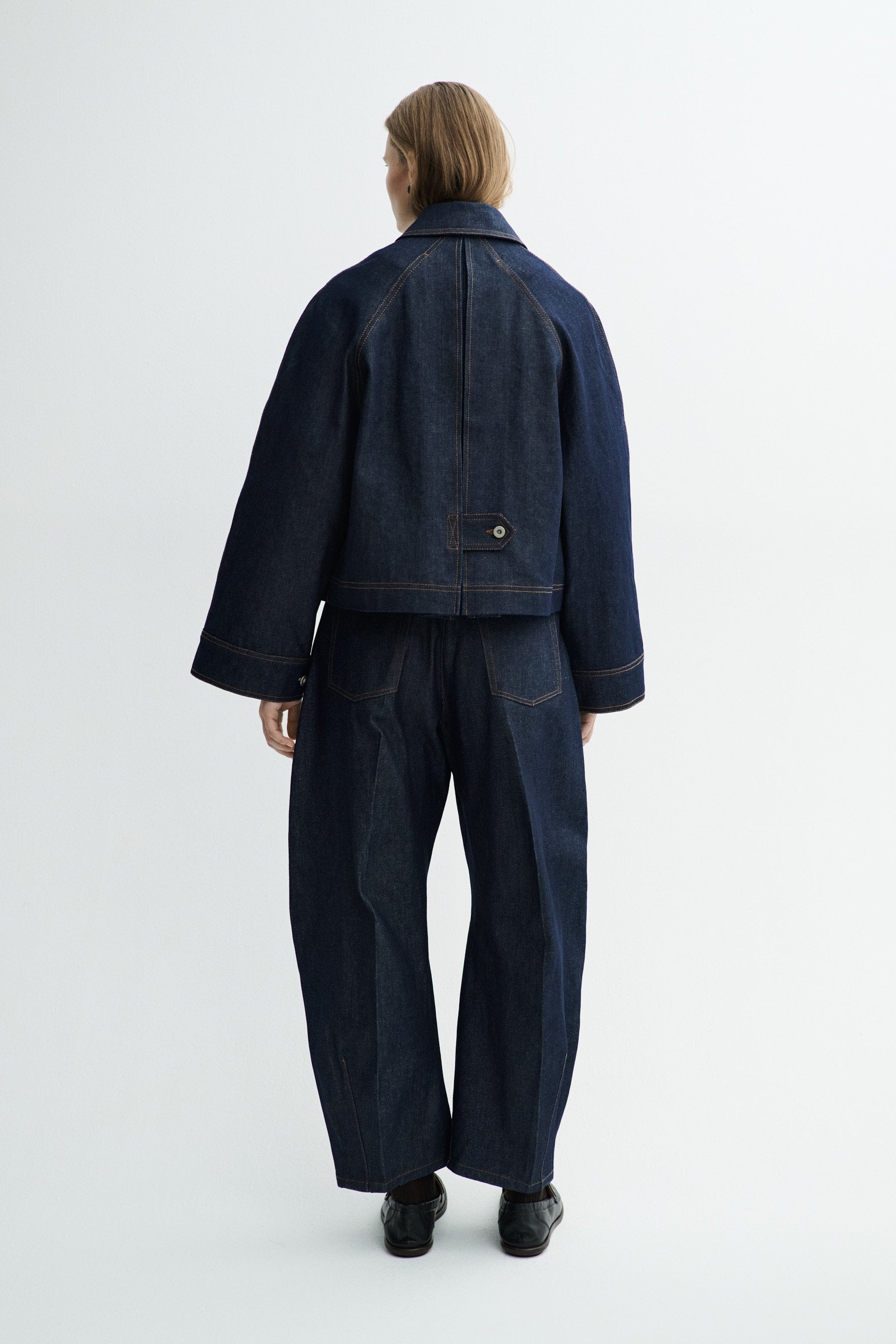MKDT Studio CALYPSO BLUE DENIM Coats BLUE DENIM