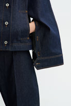 MKDT Studio CALYPSO BLUE DENIM Coats BLUE DENIM
