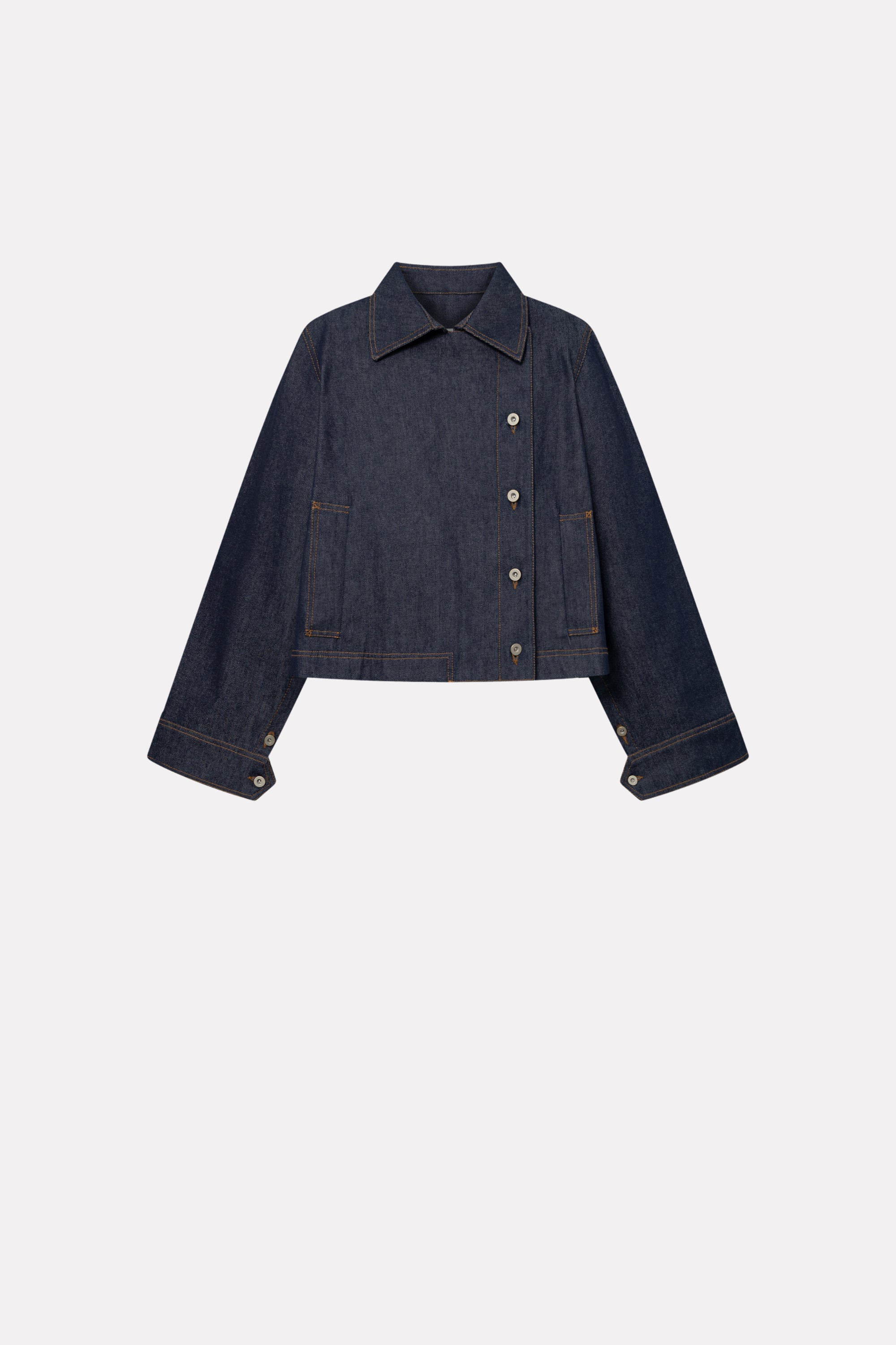 MKDT Studio CALYPSO BLUE DENIM Coats BLUE DENIM