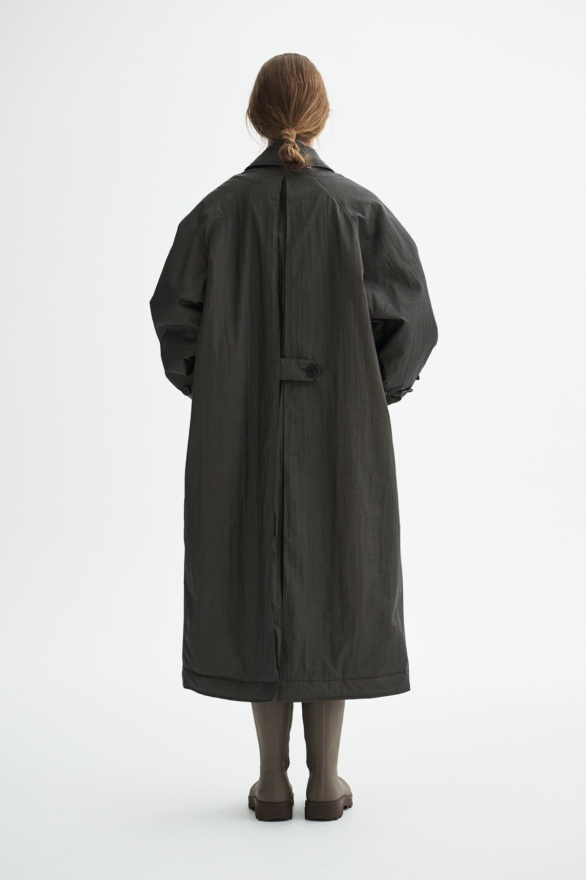 MKDT Studio CAROLYN RAIN COAT Coats ARMY GREEN