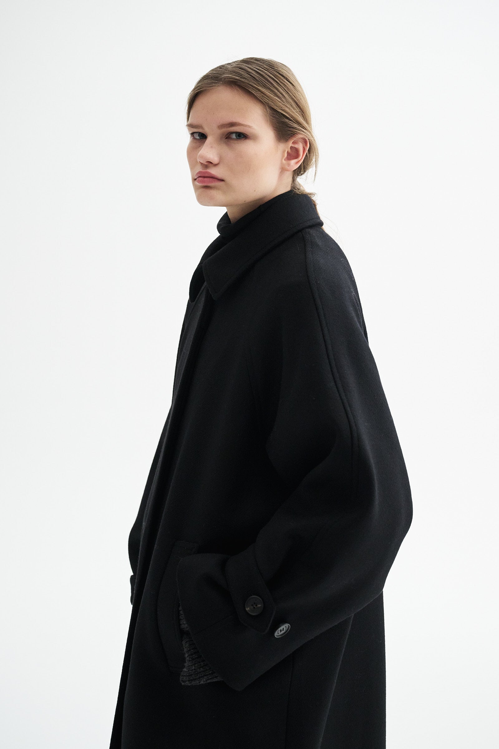MKDT Studio CARO WOOL COAT Coats BLACK