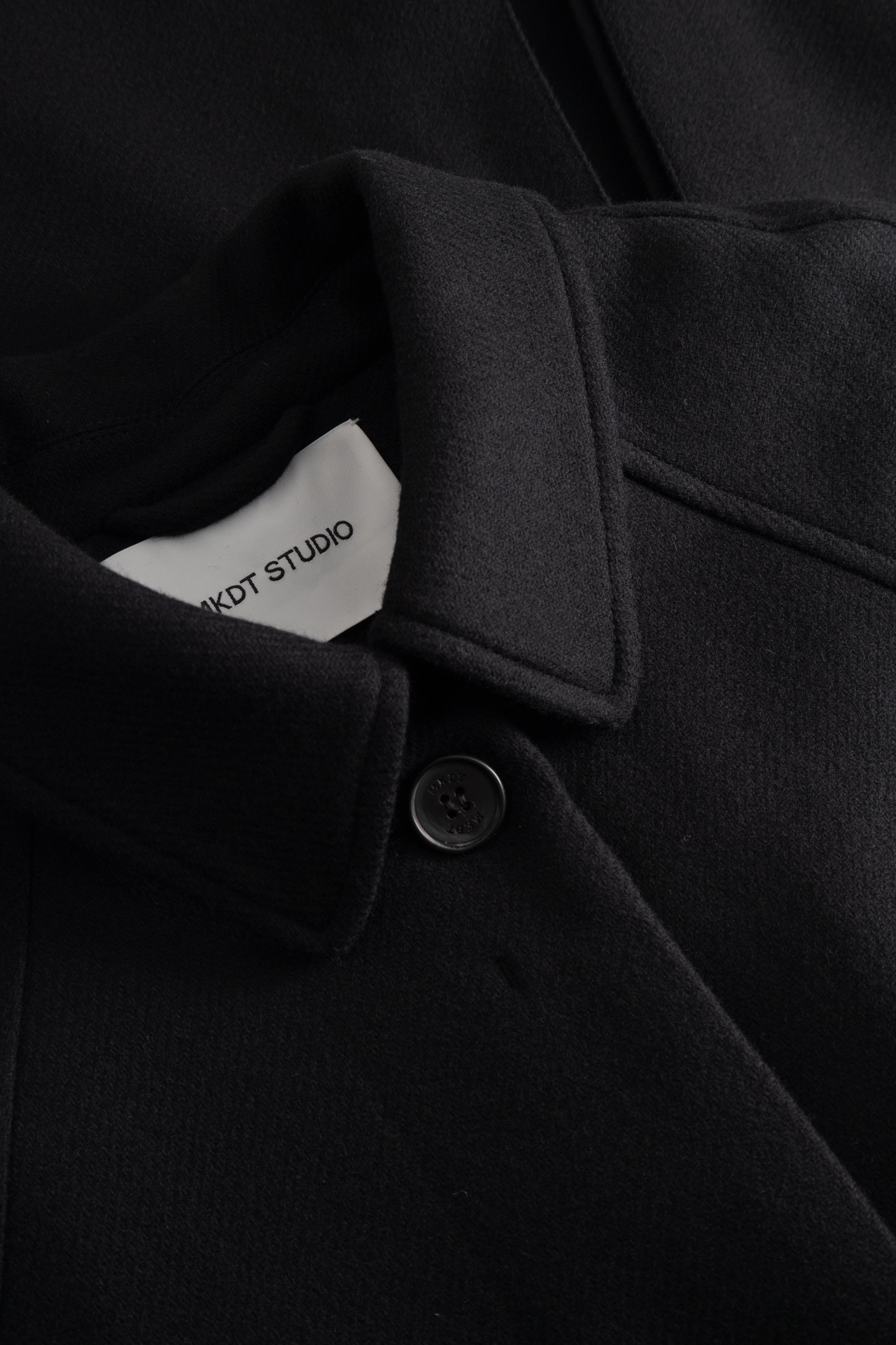 MKDT Studio CARO WOOL COAT Coats BLACK