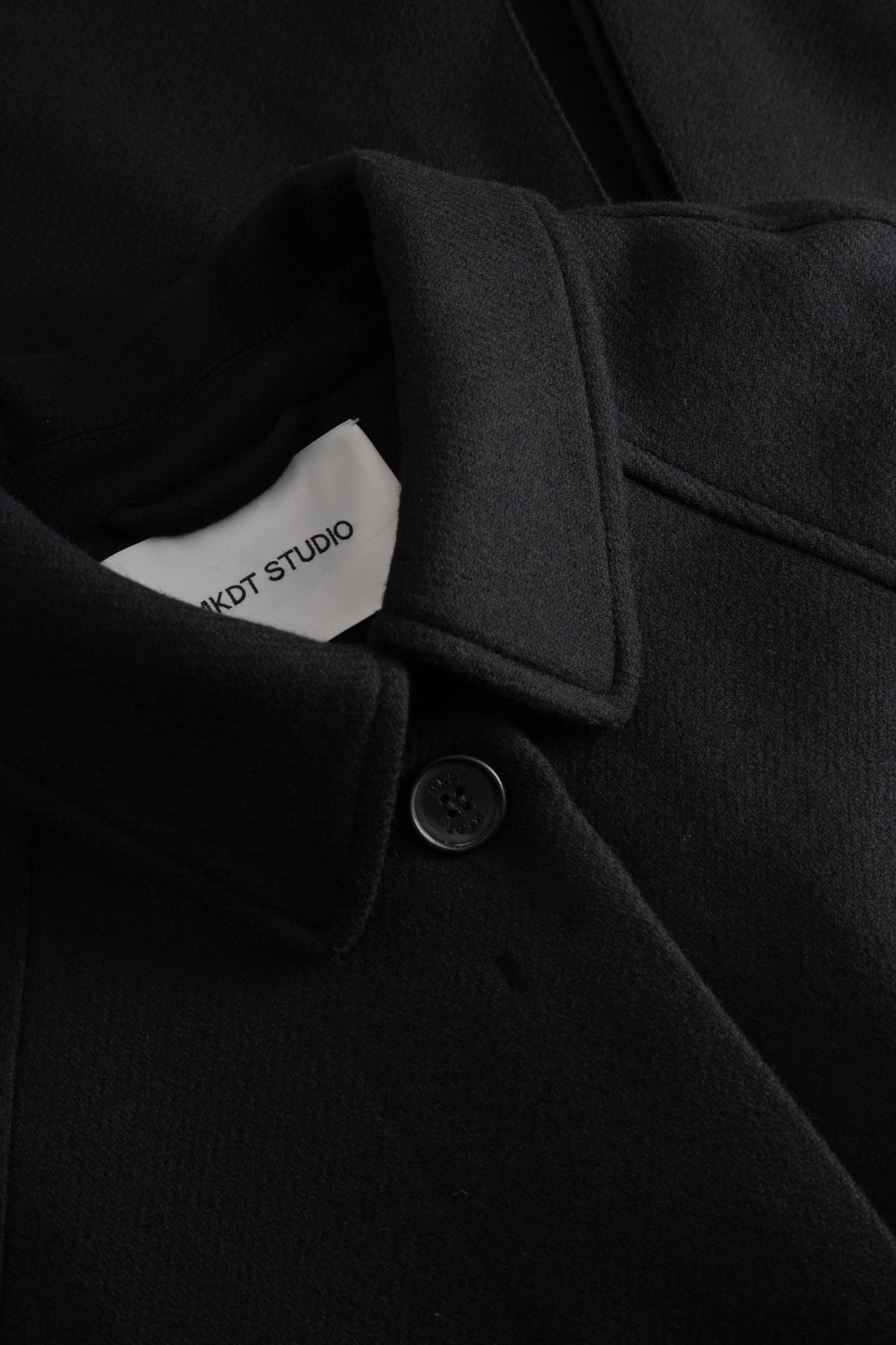 MKDT Studio CARO WOOL COAT Coats BLACK