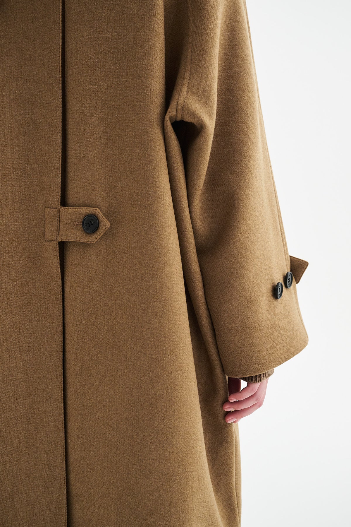 MKDT Studio CARO WOOL COAT Coats PRALINE