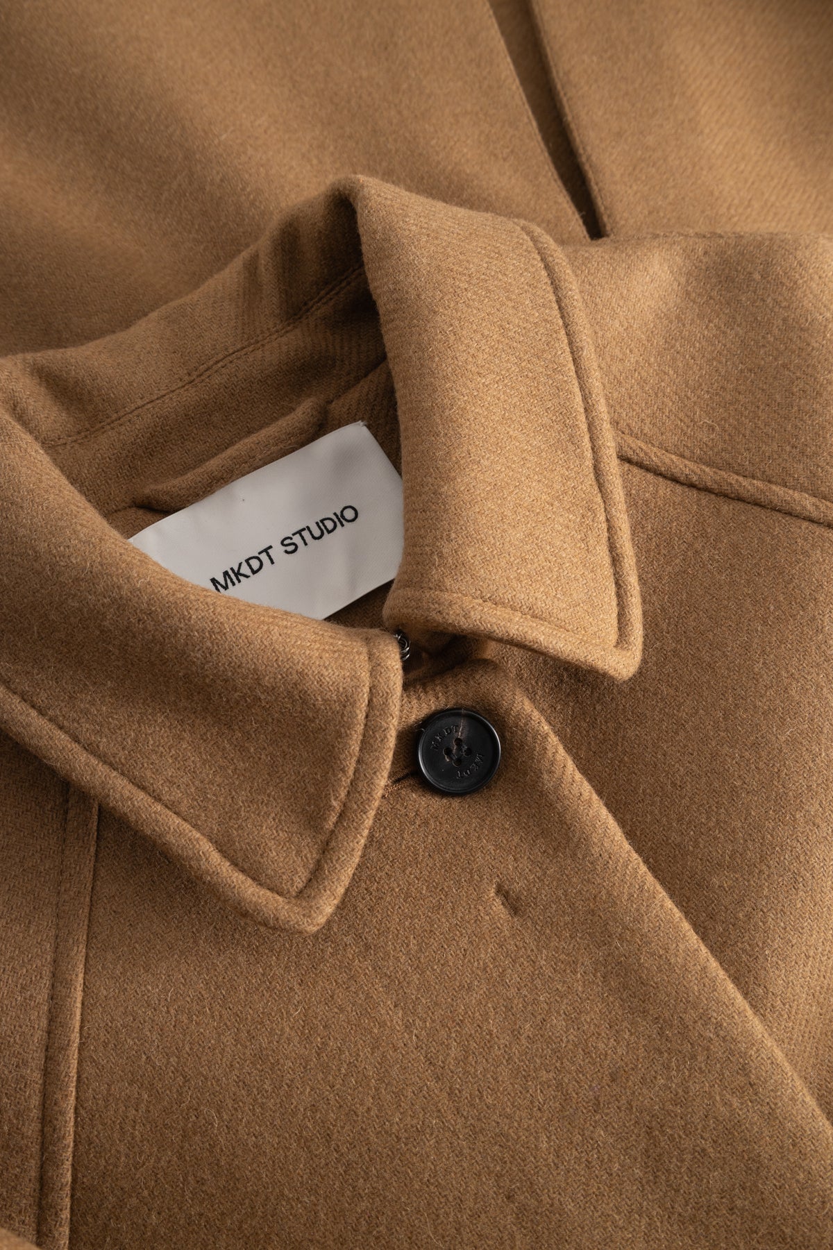 MKDT Studio CARO WOOL COAT Coats PRALINE