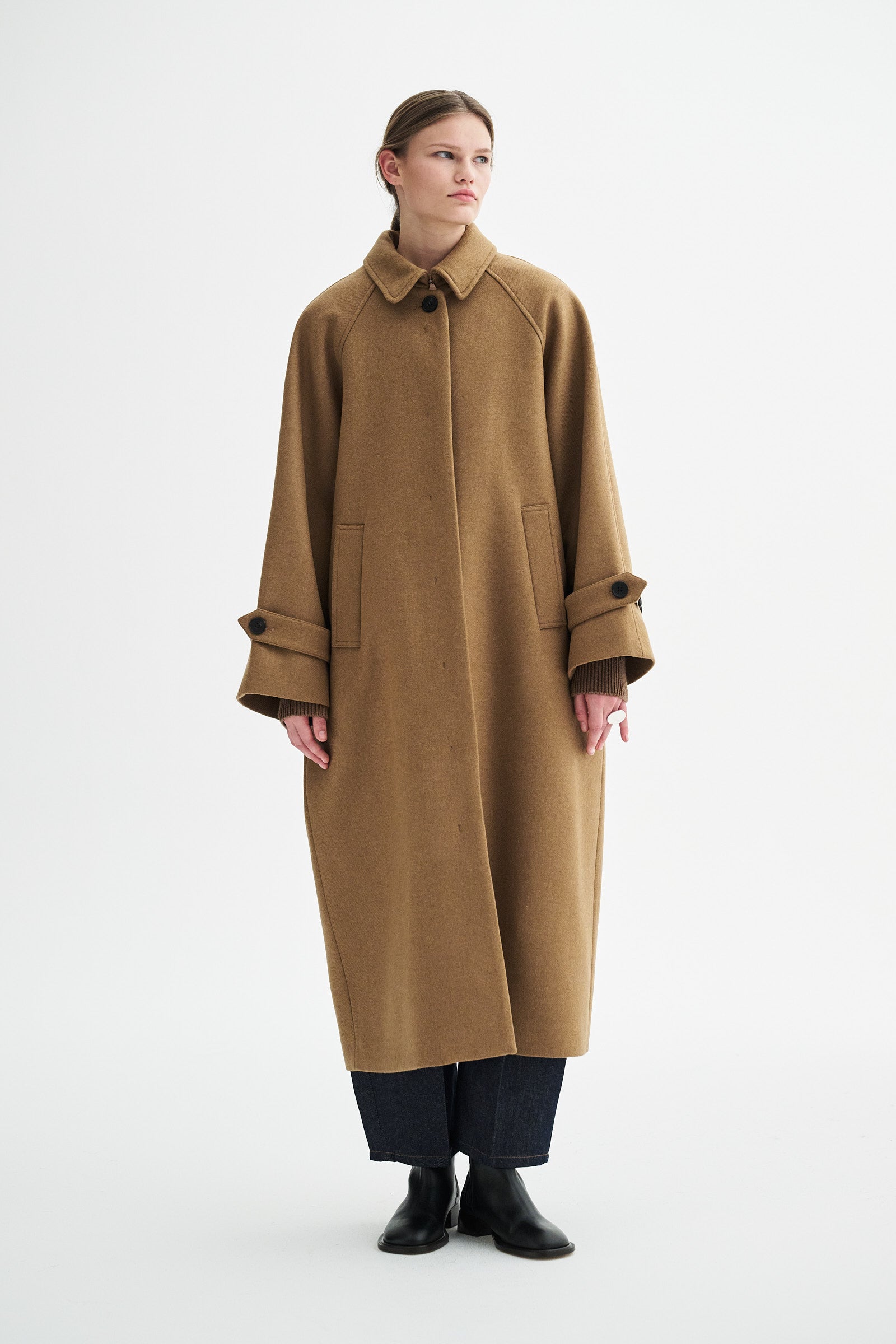 MKDT Studio CARO WOOL COAT Coats PRALINE