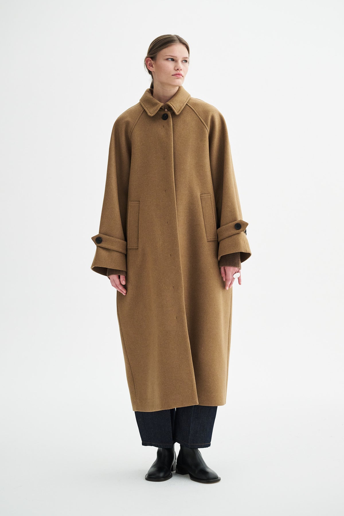 MKDT Studio CARO WOOL COAT Coats PRALINE