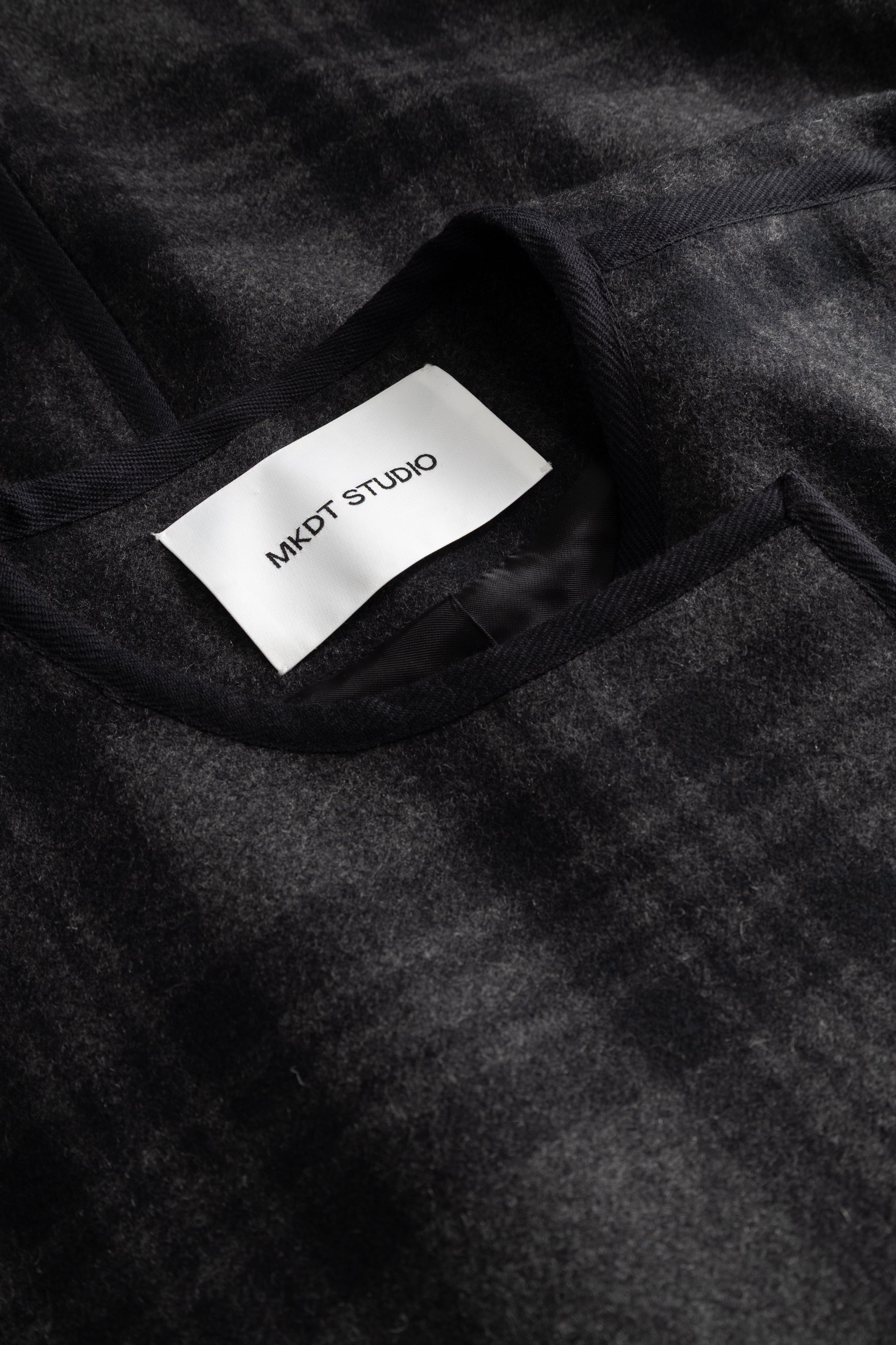 MKDT Studio CASPIA CHECK COAT Coats BLACK