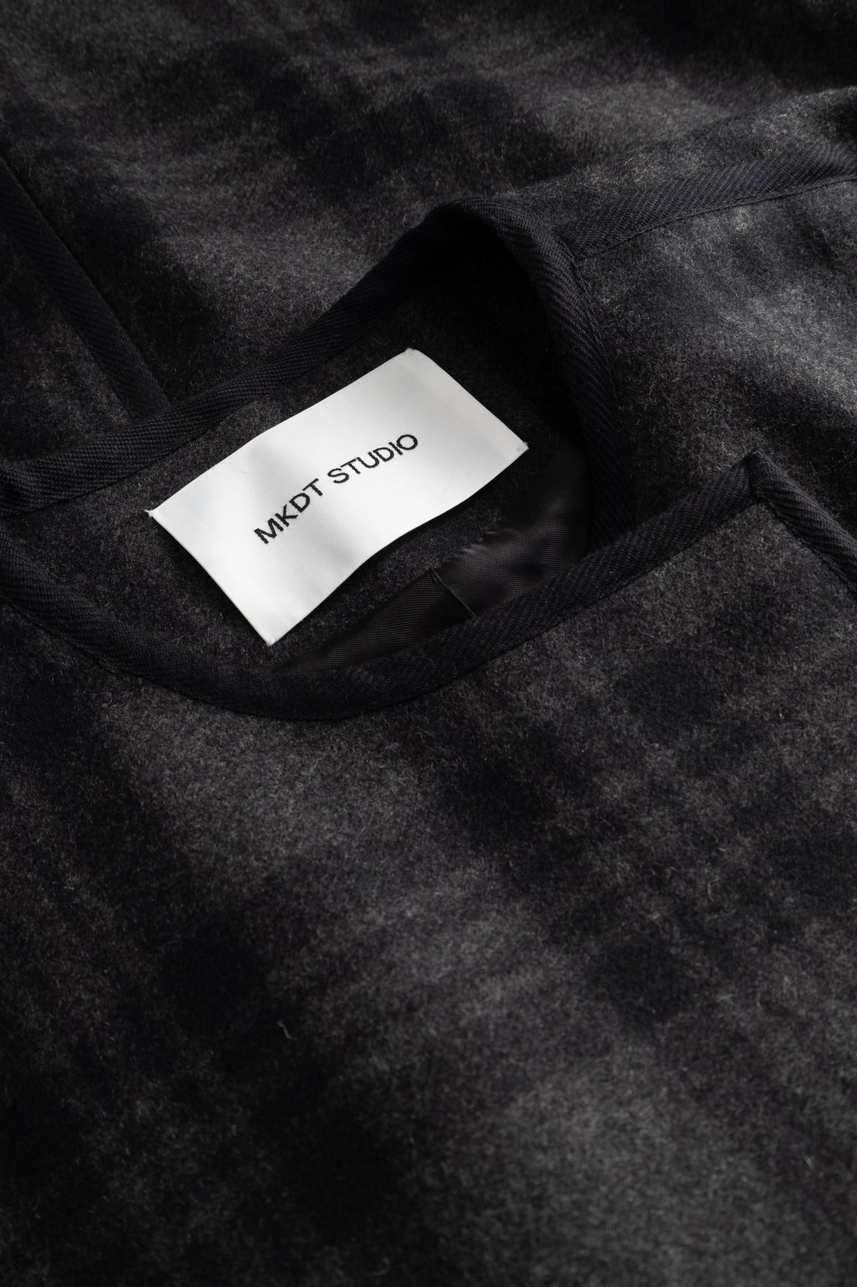 MKDT Studio CASPIA CHECK COAT Coats BLACK