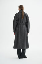 MKDT Studio CIBEL CHECK COAT Coats GREY CHECK