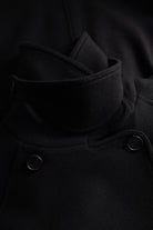 MKDT Studio CICELY TWO-LAYERED COAT Coats BLACK