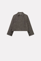 MKDT Studio CLARISSA STRUCTURE BLEND Coats MINK MELANGE