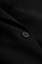 MKDT Studio COVY CREPE GEORGETTE Coats BLACK