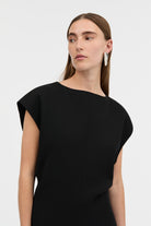 MKDT Studio DANDARA CREPE GEORGETTE Dresses BLACK