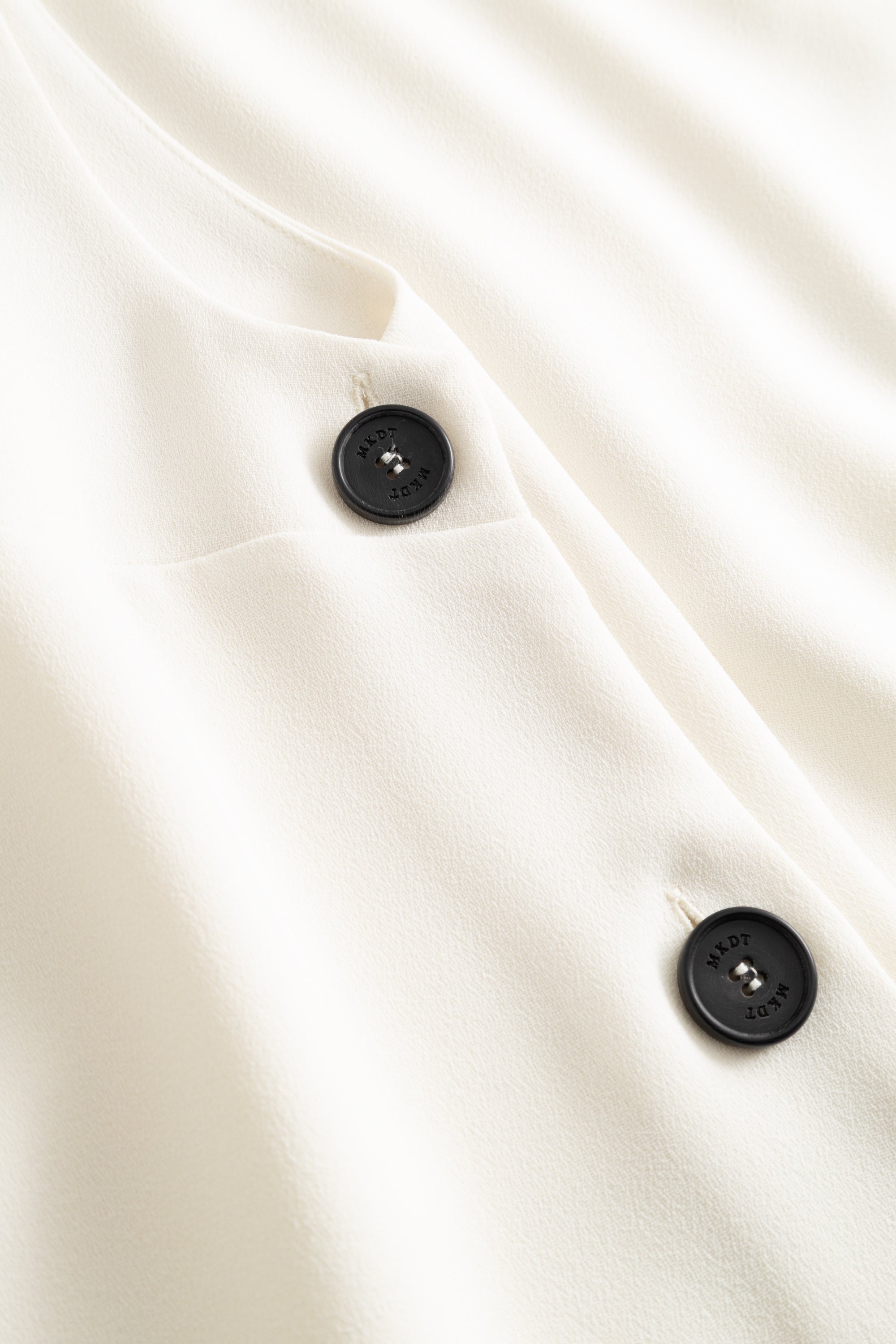 MKDT Studio DANNA CREPE GEORGETTE Dresses IVORY