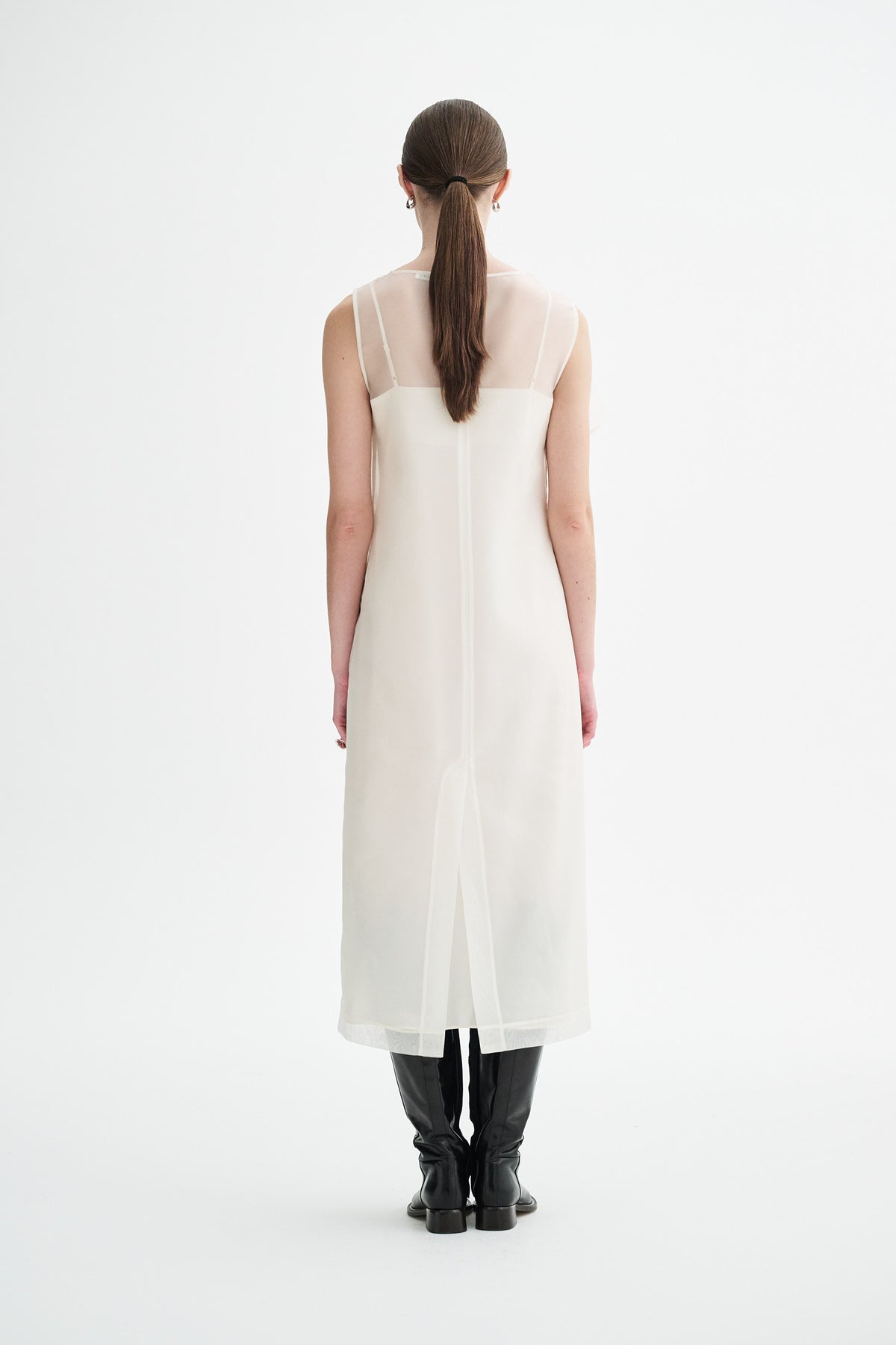 MKDT Studio DASHIKO SILK ORGANZA Dresses IVORY QUARTZ