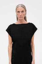 MKDT Studio Dolly Crepe Georgette Dresses BLACK