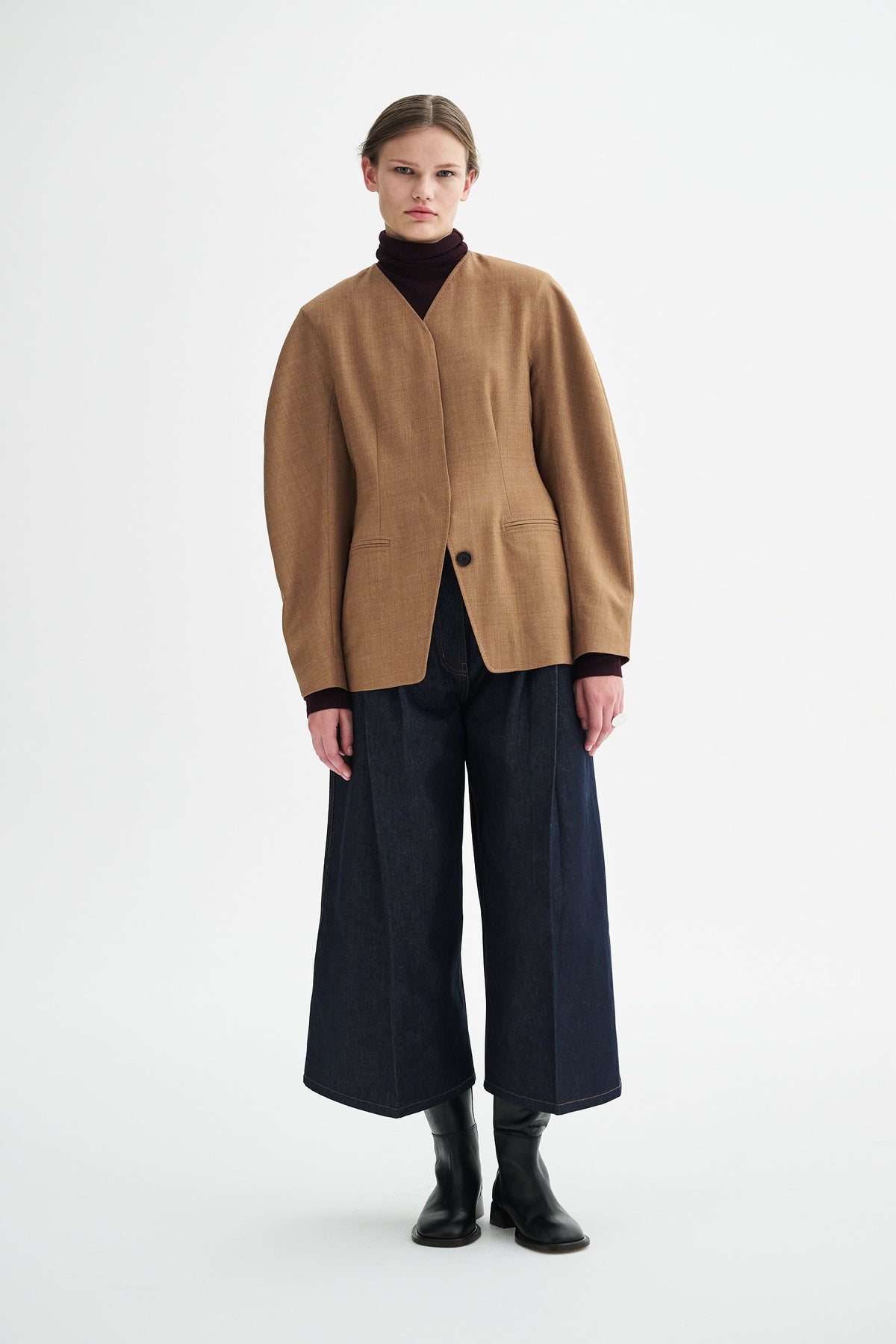 MKDT Studio JESSIE TRANSEASONAL WOOL Jackets PRALINE