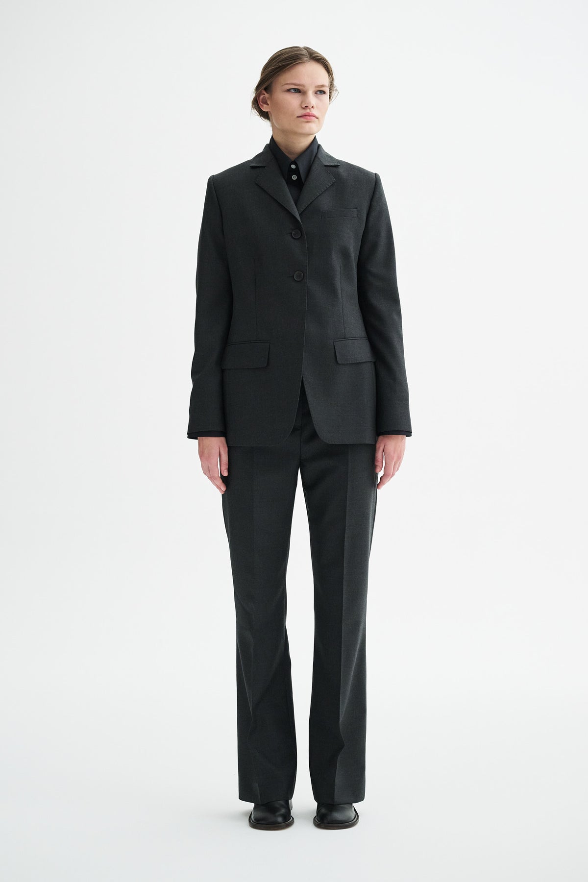 MKDT Studio JESTA ECO WOOL TWILL Jackets GREY