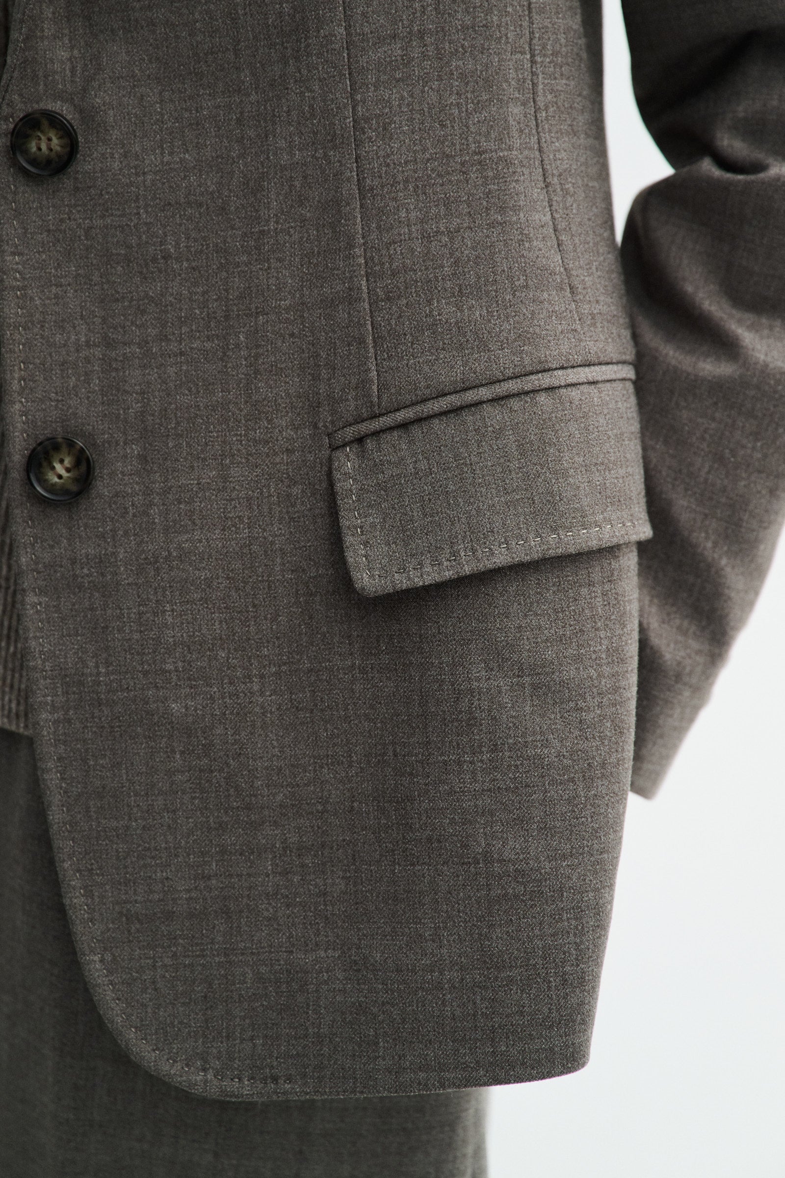 MKDT Studio JOELIE TRANSEASONAL WOOL Jackets MINK