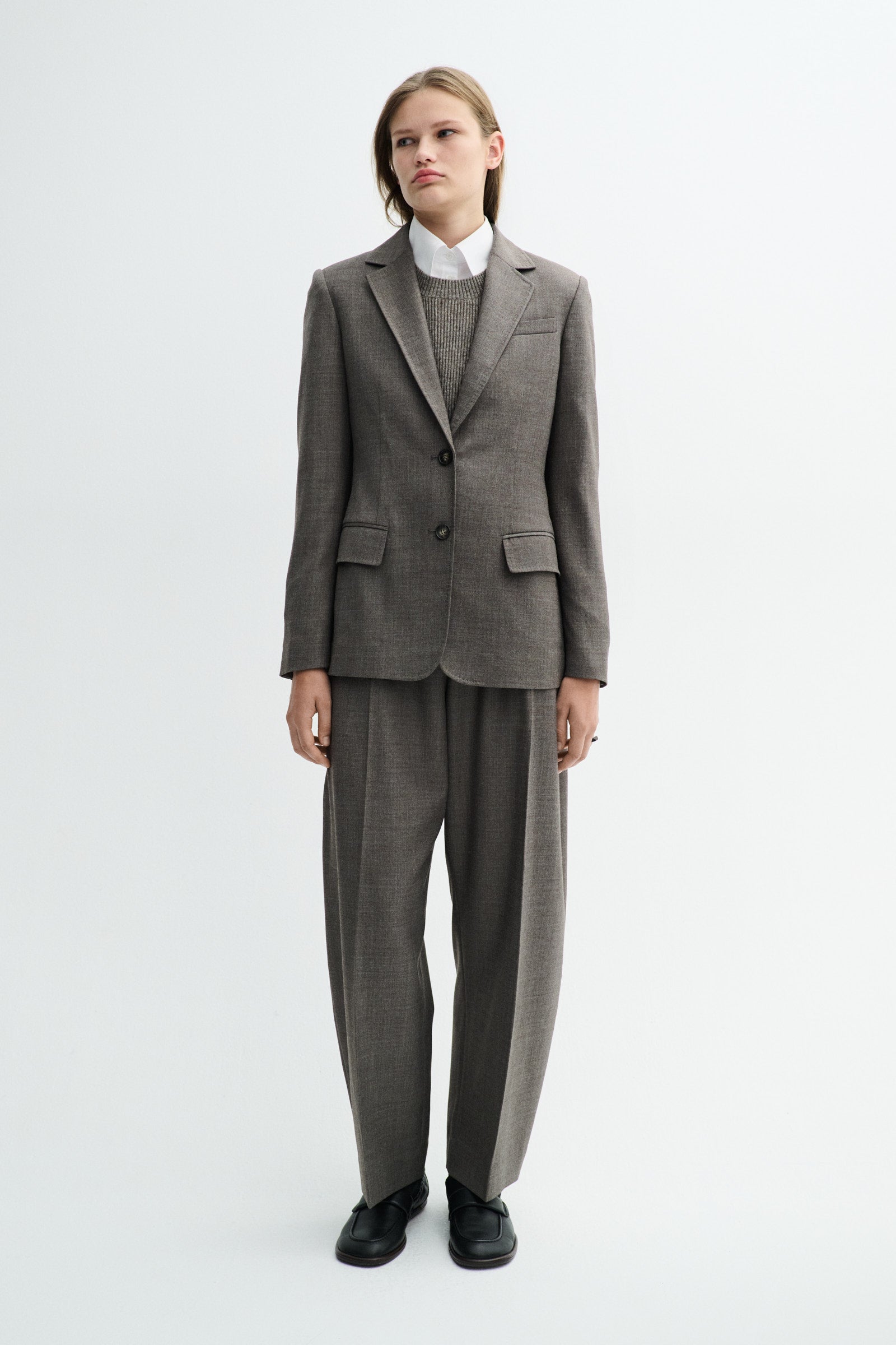 MKDT Studio JOELIE TRANSEASONAL WOOL Jackets MINK