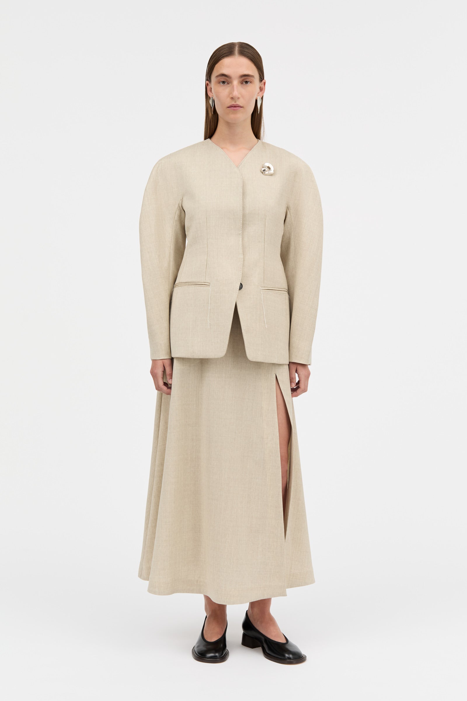 MKDT Studio JOKO SOFT WOOL Jackets SAND