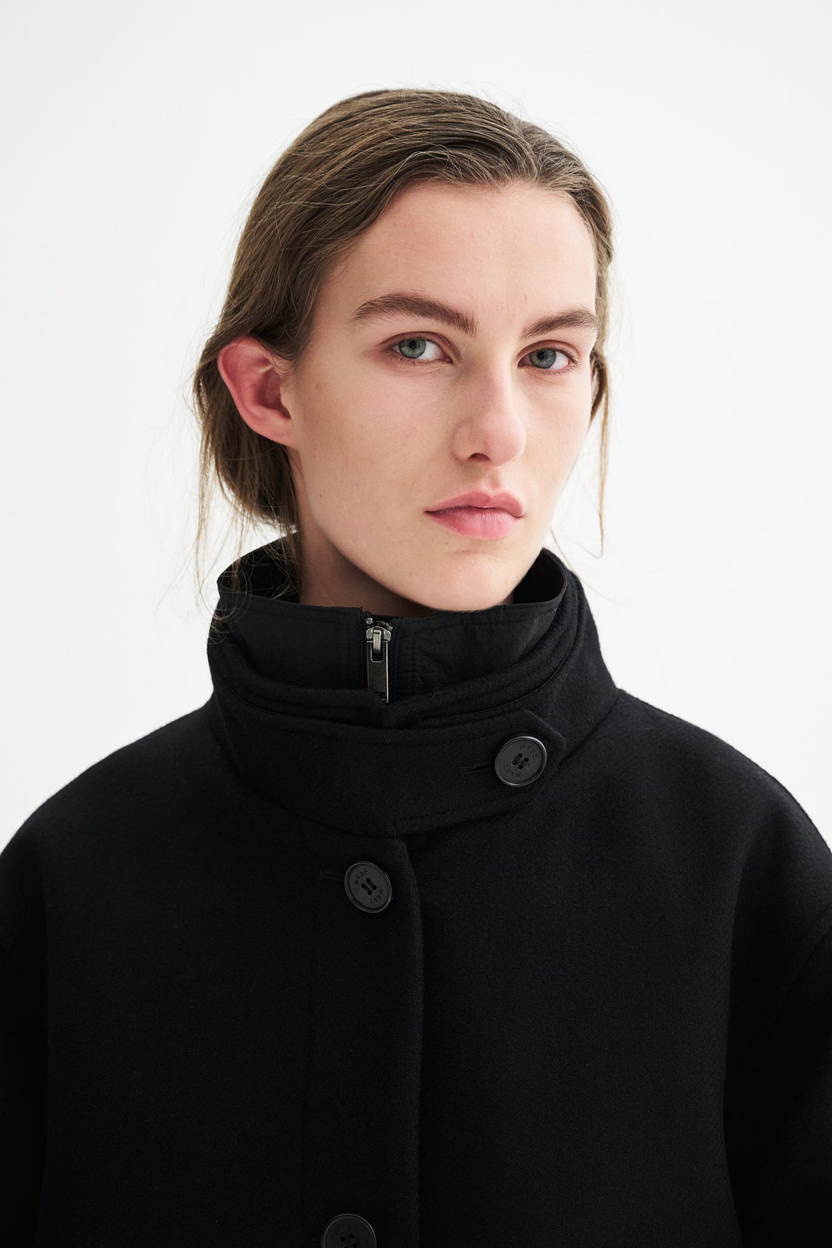 MKDT Studio JULIA WOOL COAT Jackets BLACK