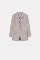 MKDT Studio Jemima Knitted Wool Jackets MINK MELANGE