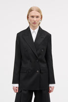 MKDT Studio Juana Light Wool Jackets BLACK
