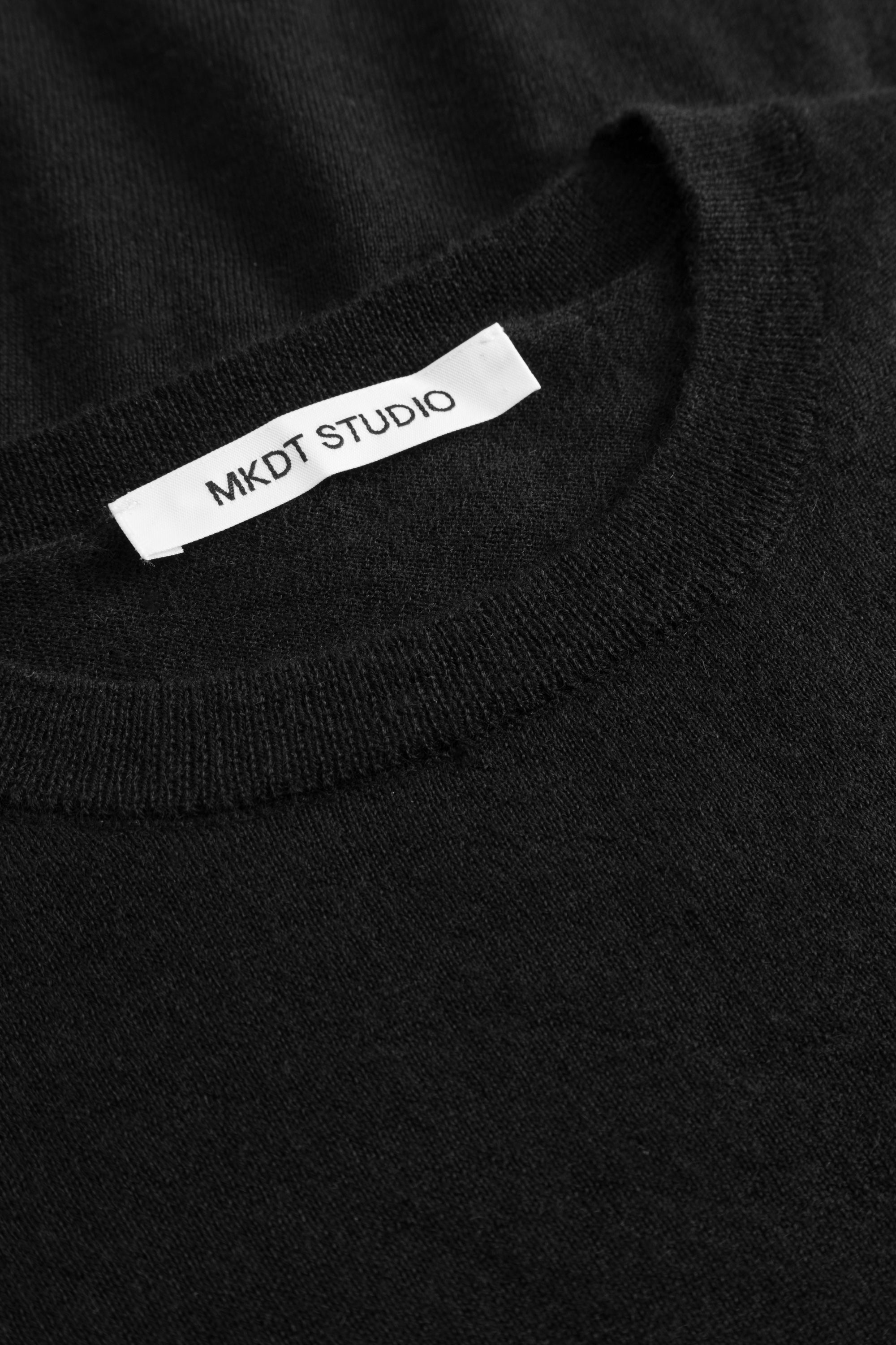 MKDT Studio KAILEY CASHMERE Sweater BLACK
