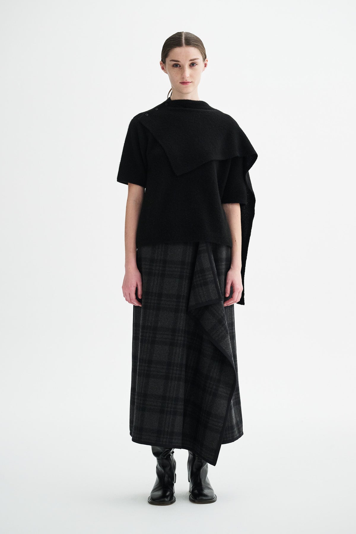 MKDT Studio KALINE YAK Sweater BLACK