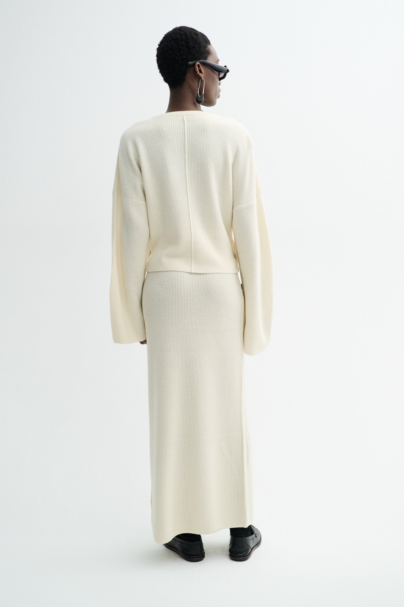 MKDT Studio KALUA SILK YAK Skirts IVORY