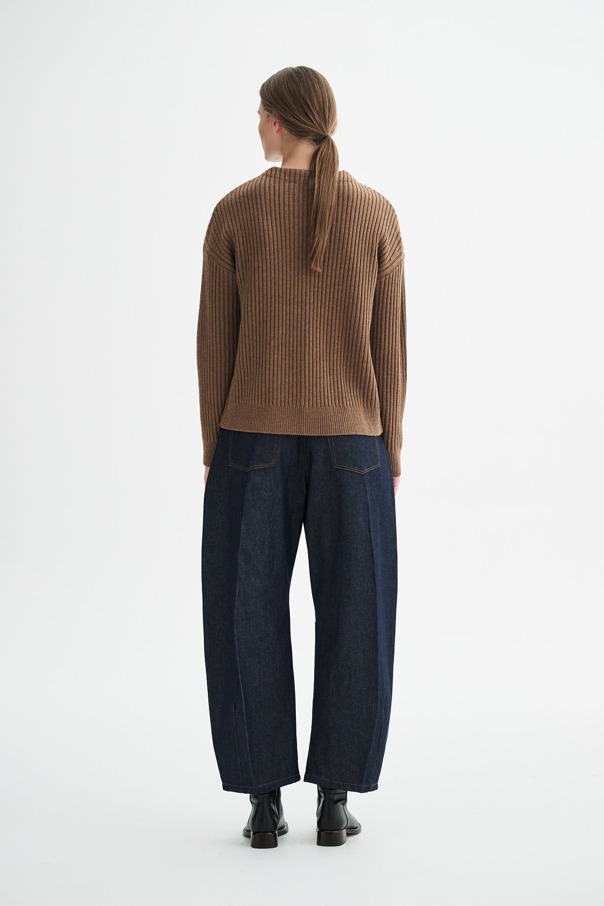 MKDT Studio KATHENA MERINO Sweater WALNUT