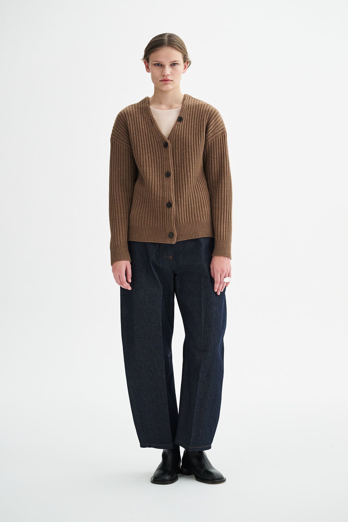MKDT Studio KATHENA MERINO Sweater WALNUT