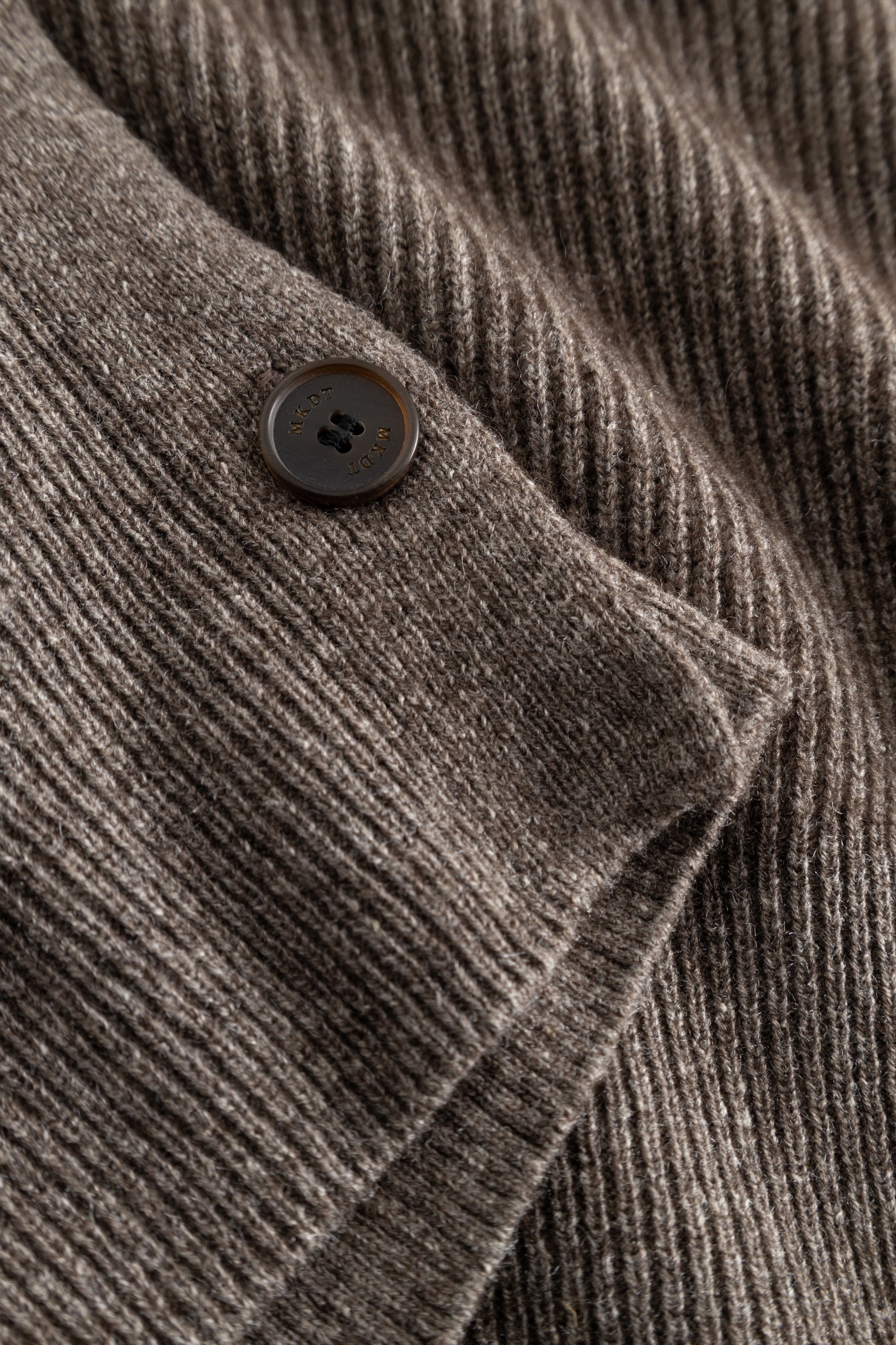 MKDT Studio KELIA SILK YAK Sweater Brown Melange