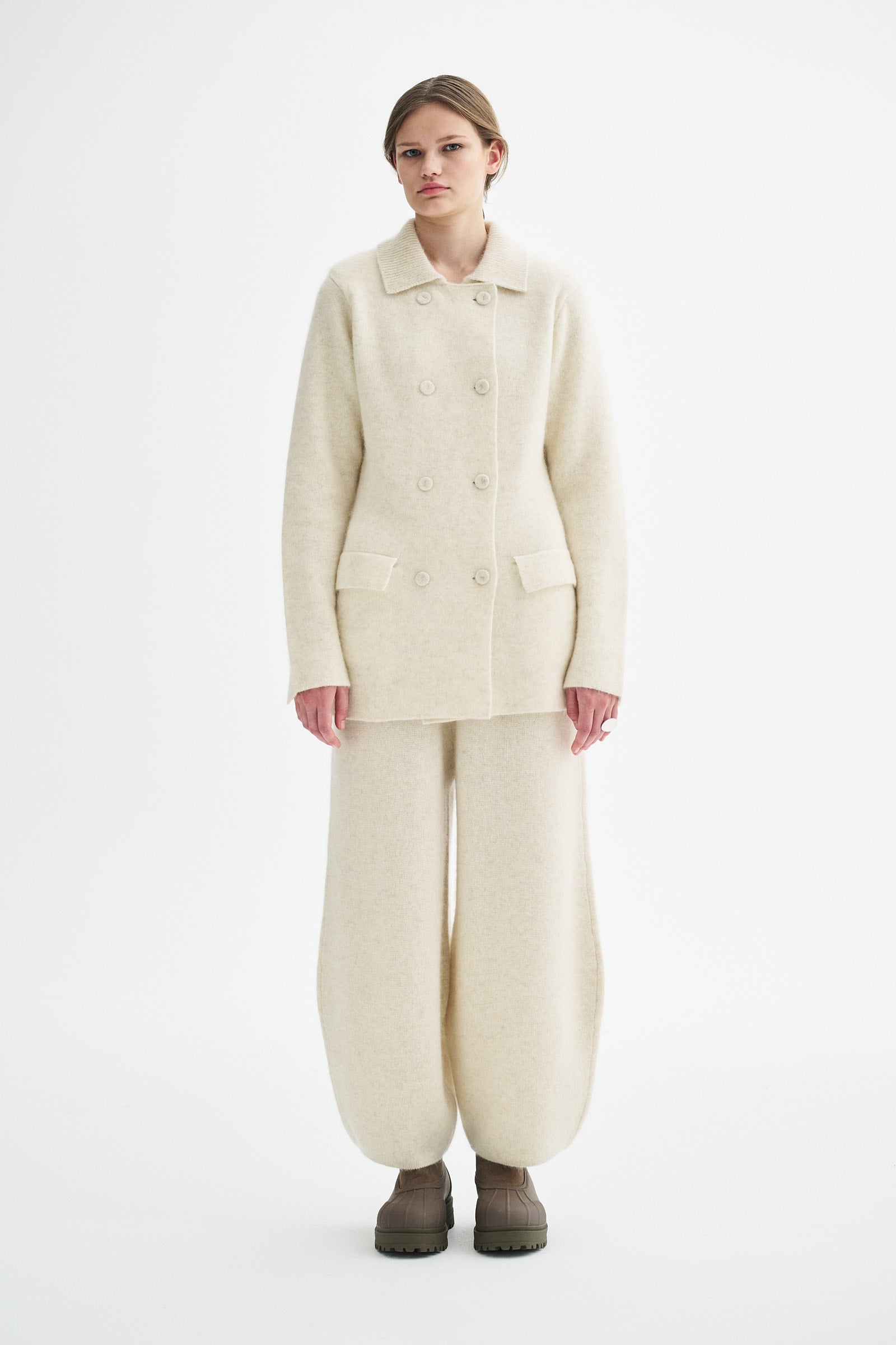 MKDT Studio KELSEY YAK Jackets IVORY
