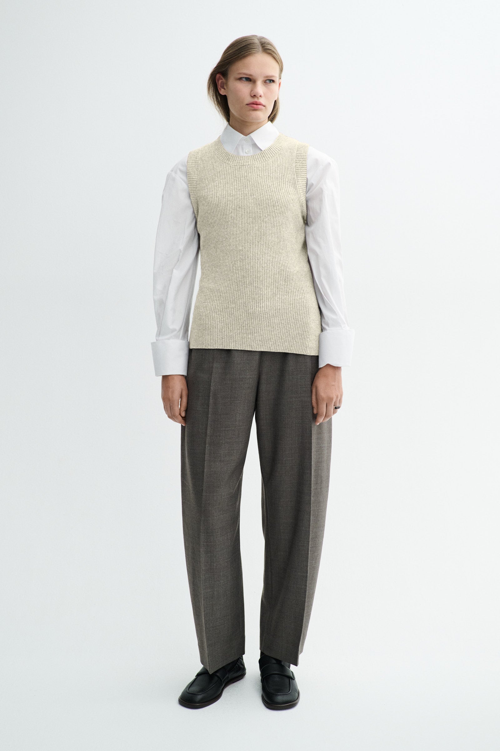 MKDT Studio KIERA SILK YAK Shirts IVORY