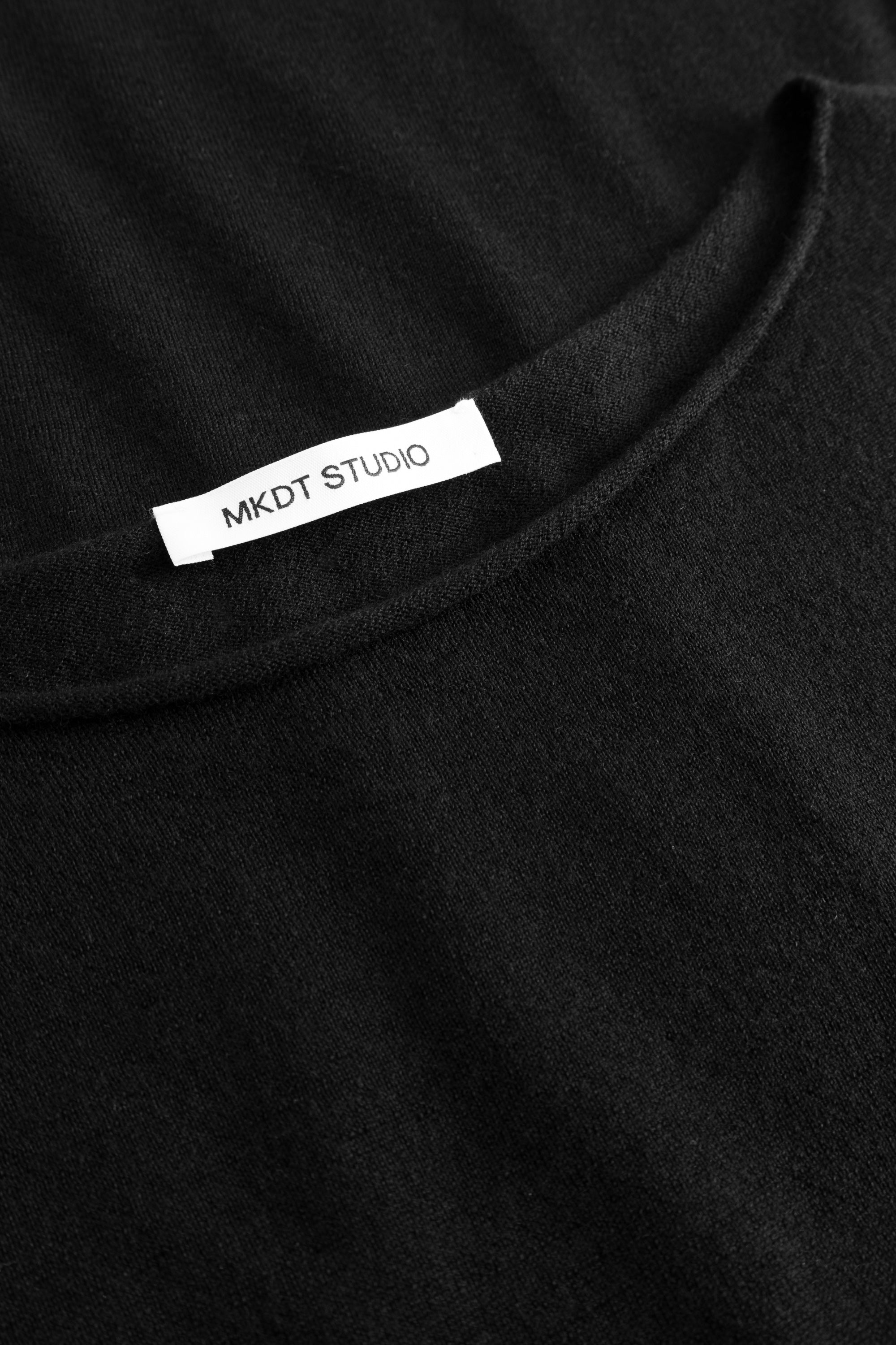 MKDT Studio KOBA CASHMERE Sweater BLACK