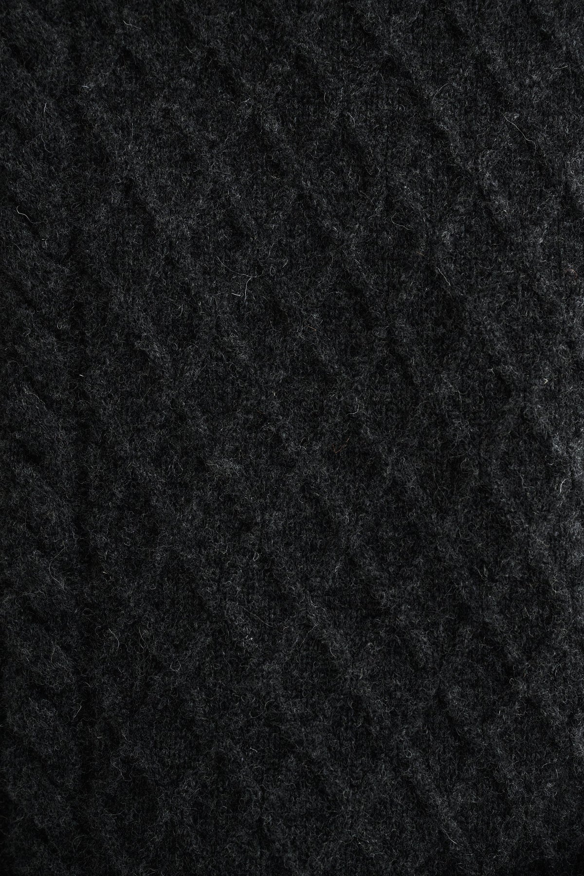 MKDT Studio KOMORO RAW WOOL Sweater GREY MELANGE